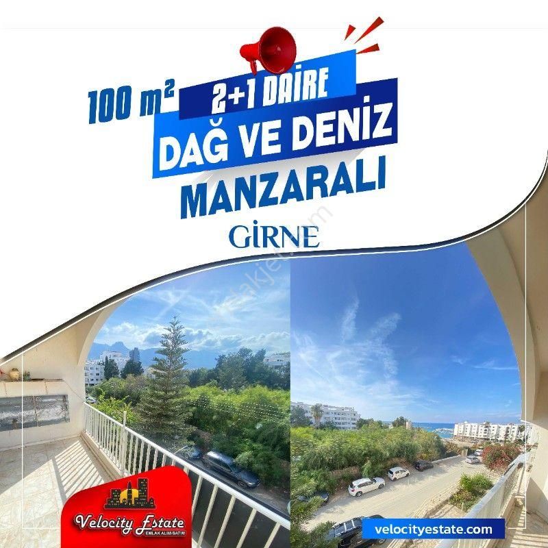 Girne Karaoğlanoğlu Satılık Daire   Satılık 2+1 Daire - Girne Jasmine Court- DAĞ VE DENİZ MANZARALI 