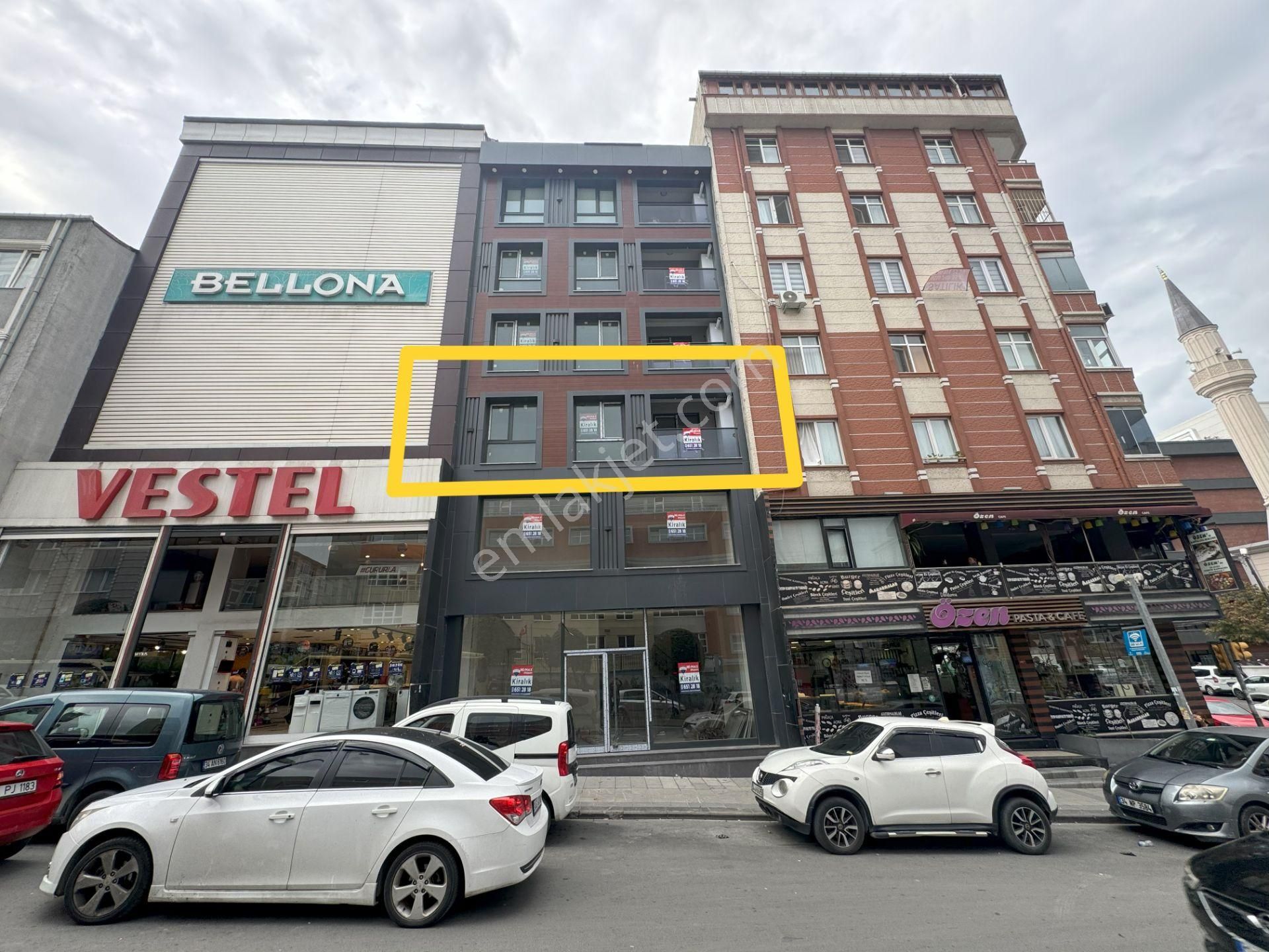 Gaziosmanpaşa Karlıtepe Kiralık Daire GAZİOSMANPAŞA ORDU CADDESİ ÜZERİ DÖRTYOL'DA ASANSÖRLÜ YENİ BİNADA 110m² 2+1  ARAKAT KİRALIK DAİRE