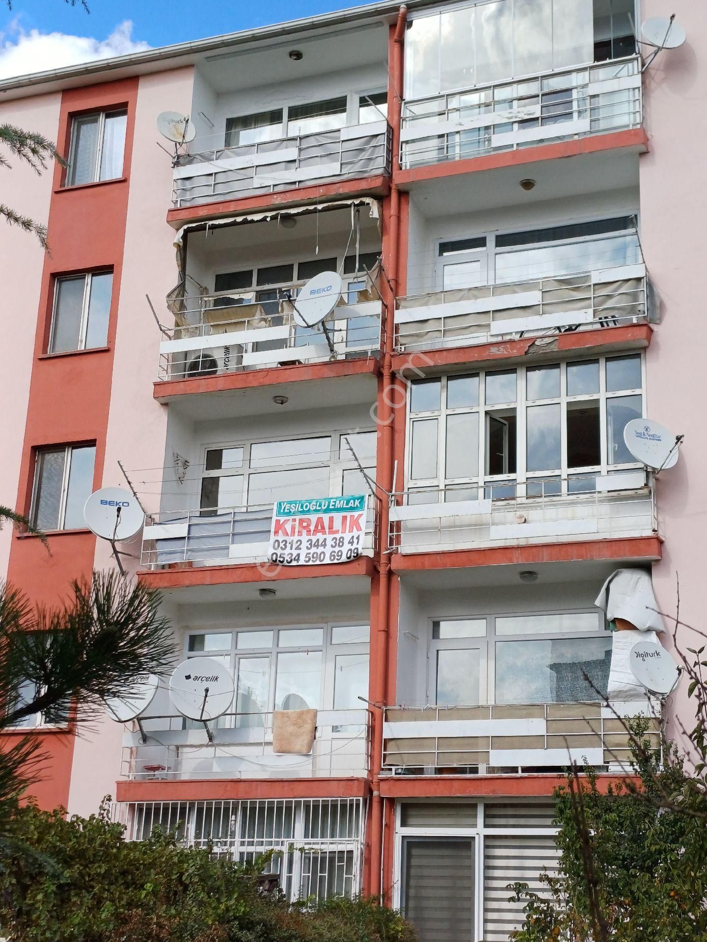 Yenimahalle Gayret Kiralık Daire YEŞİLOĞLU EMLAKTAN YENİMAHALLE MERKEZDE METRO YAKININDA BAKIMLI KATTA 2+1 DAİRE 