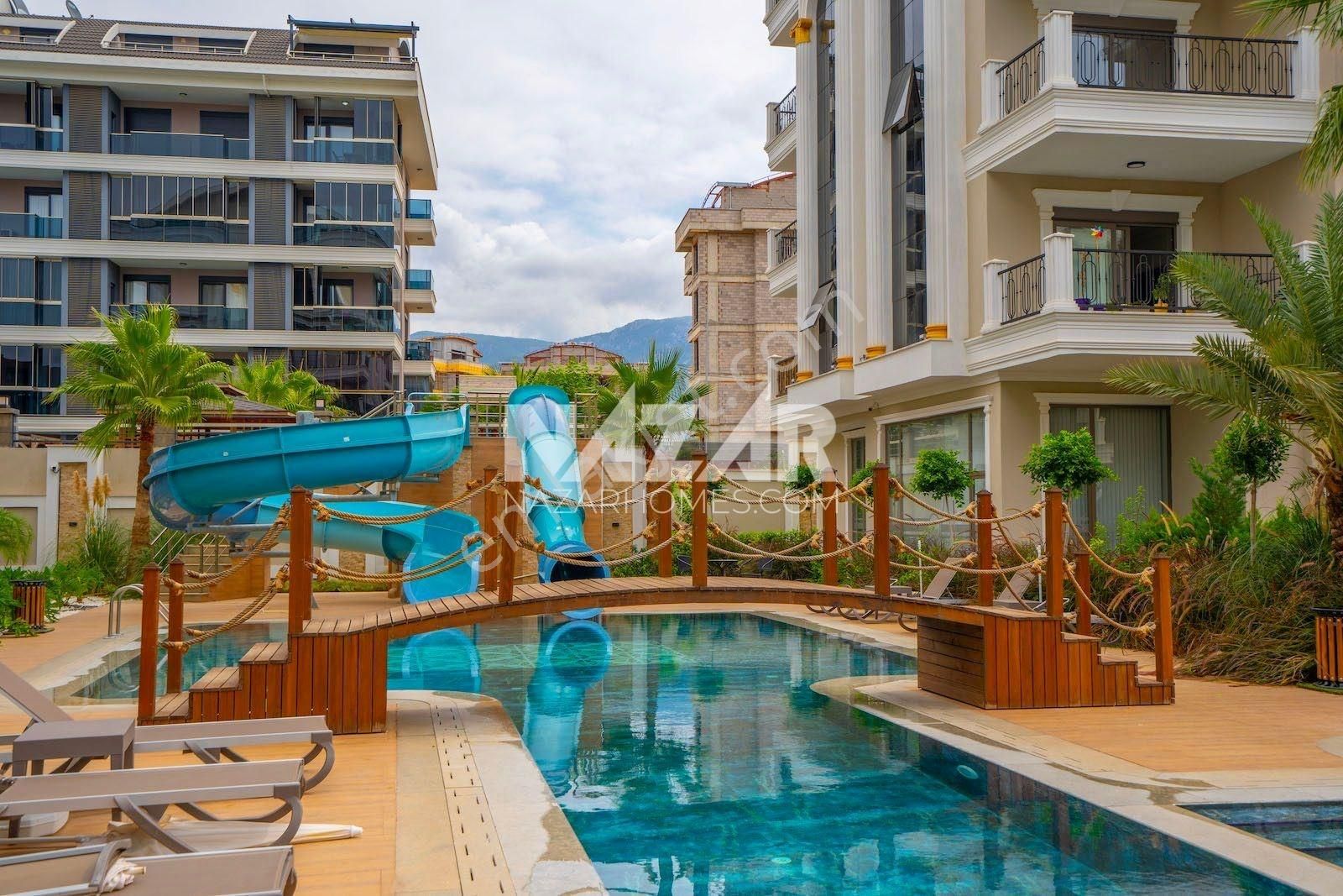 Alanya Oba Mahallesi Satılık 1+1 Daire - Voyage Deluxe - Görsel 4