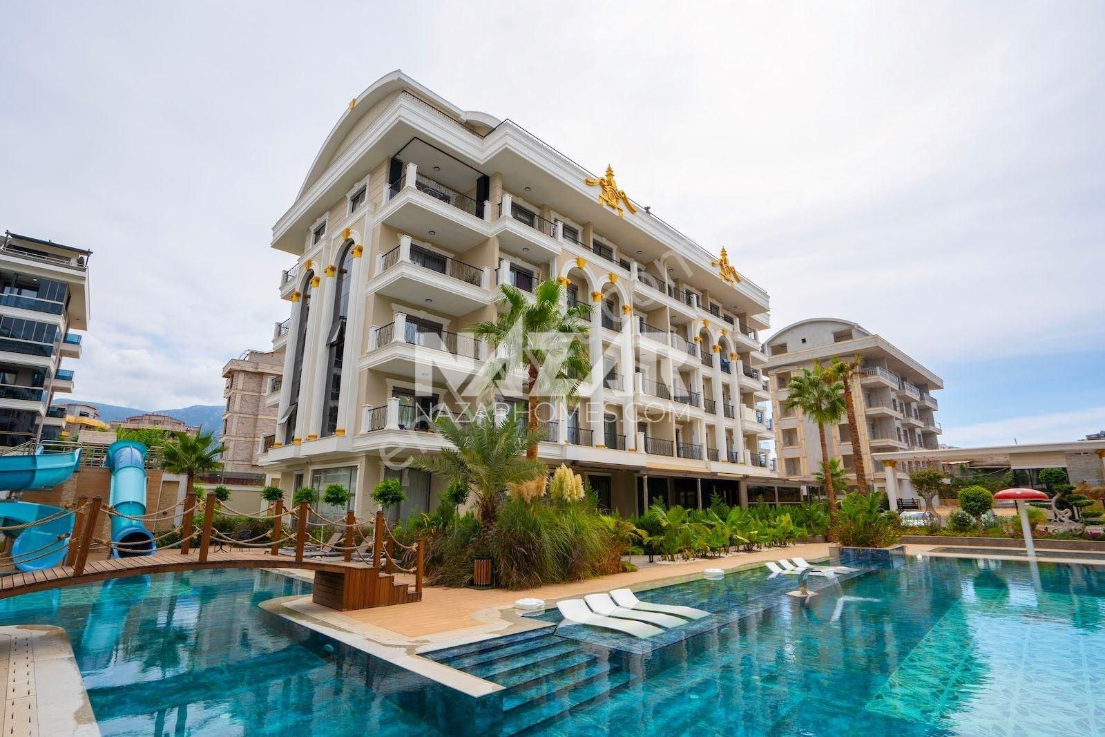 Alanya Oba Mahallesi Satılık 1+1 Daire - Voyage Deluxe