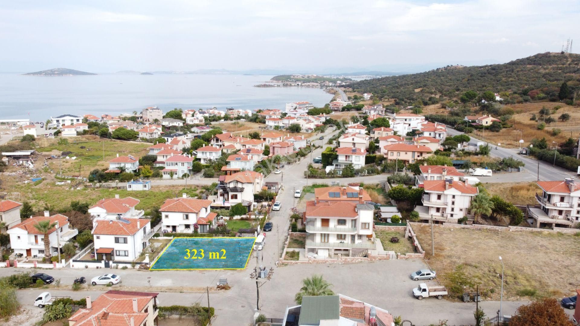 Ayvalık Namık Kemal Satılık Villa İmarlı  CUNDA ESKİYOL'DA SATILIK KÖŞE KONUMLU PROJESİ HAZIR VİLLA ARSASI