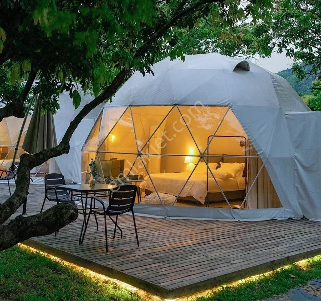 Menderes Develi Satılık Prefabrik Çelik Dome Tent