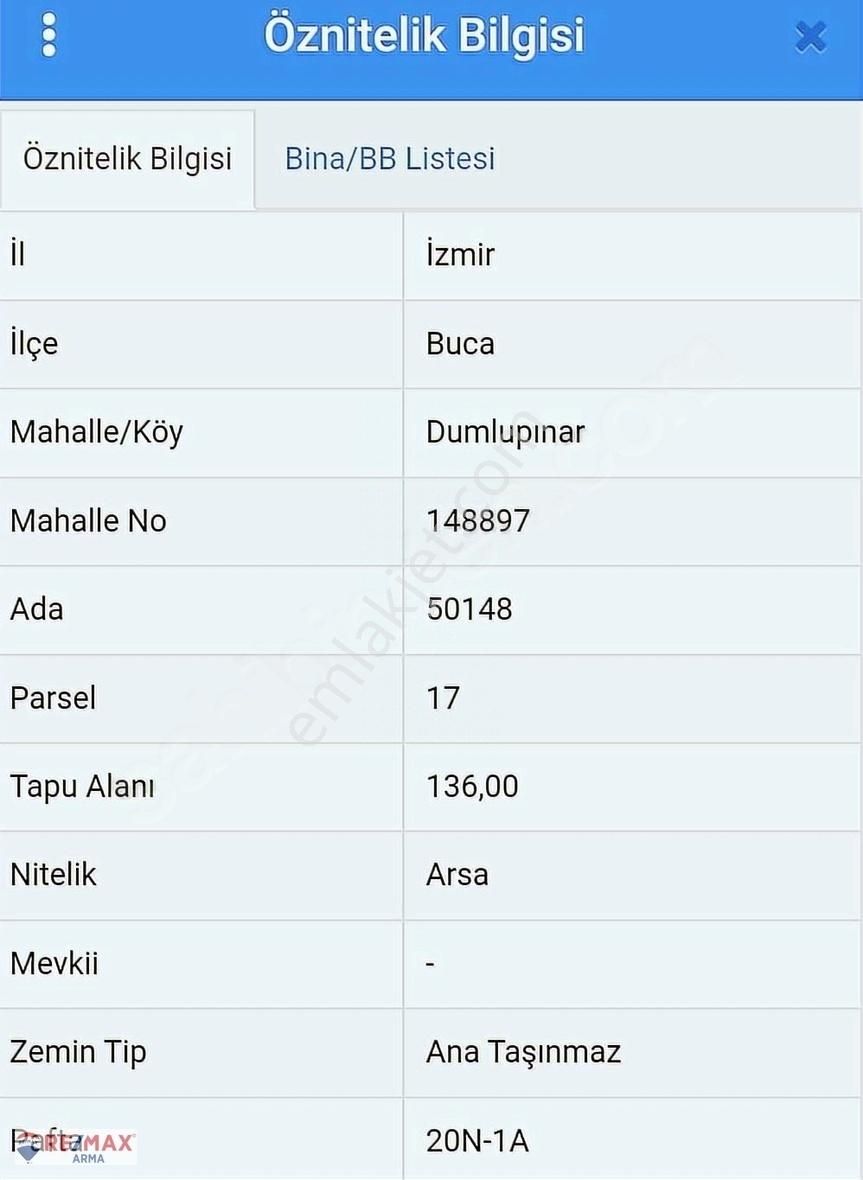 Buca Mustafa Kemal Satılık Konut İmarlı ACİL BUCA DA KAÇIRILMAYACAK 136 m² 2 KAT İMARLI ARSA