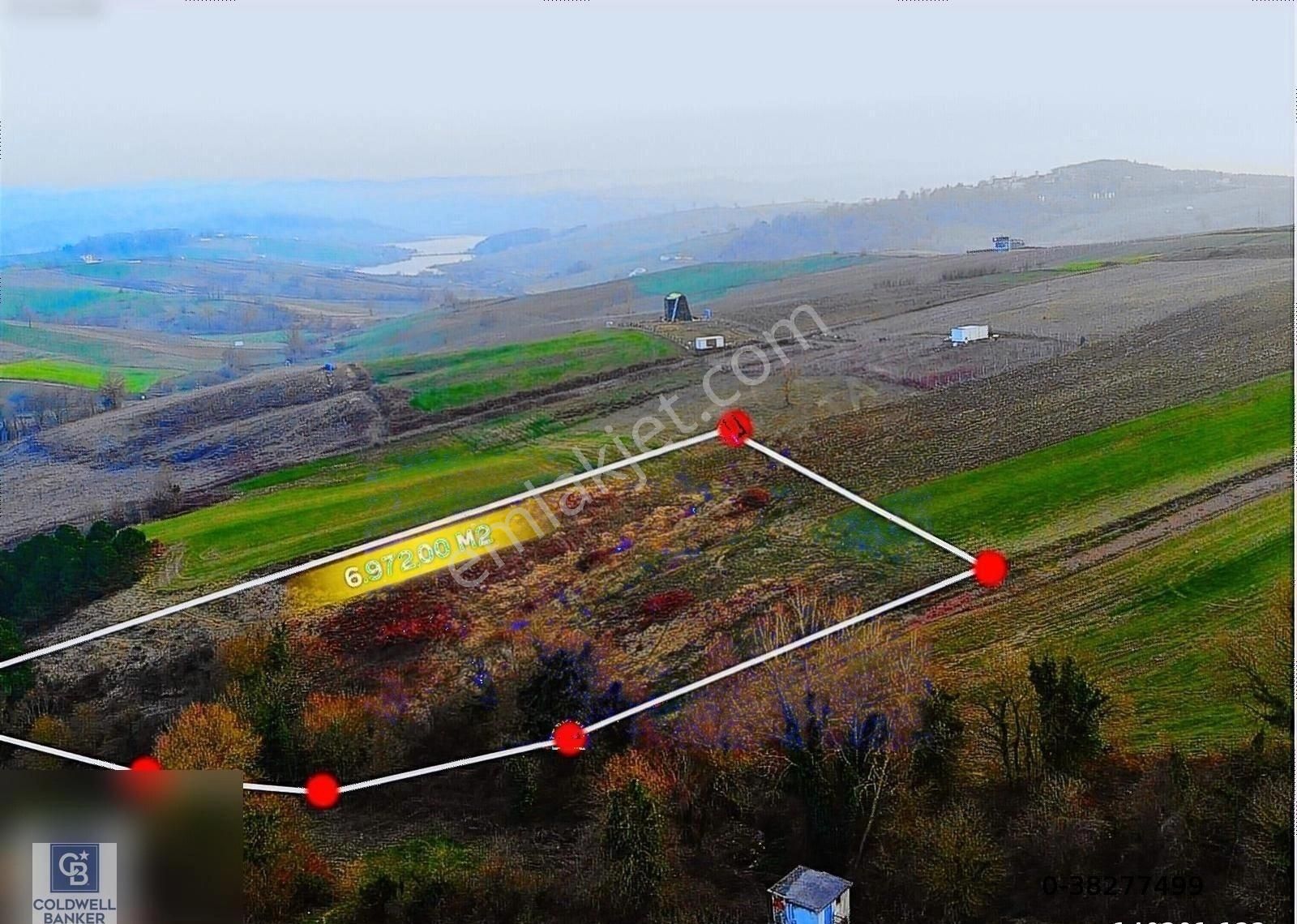 Derince Tahtalı Satılık Tarla CB TAN-KOCAELİ/DERİNCE/TAHTALI GÖL MANZARALI 6972M2 SATILIK ARSA