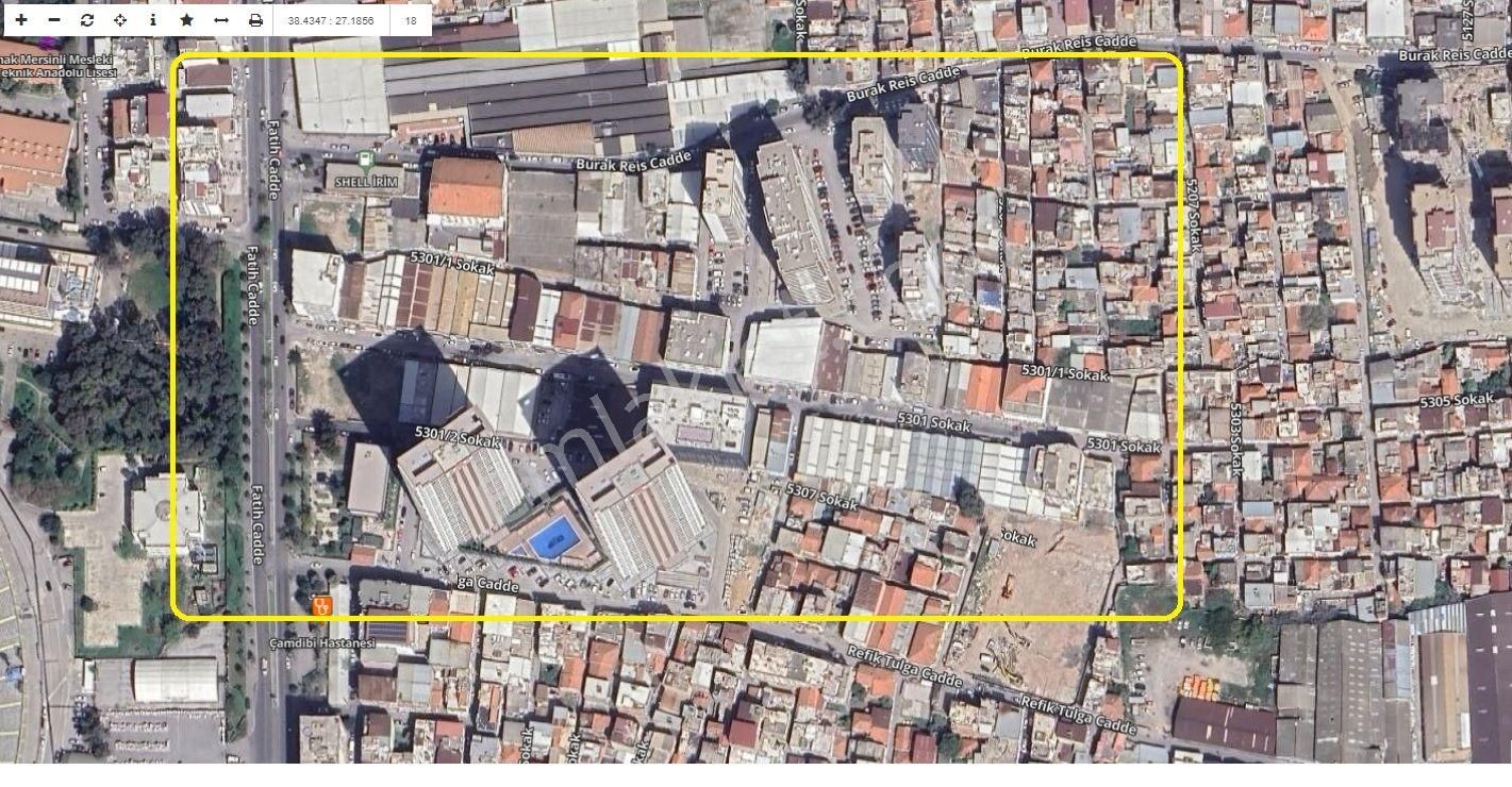 Bornova Barbaros Satılık Konut+Ticaret Alanı  FIRSAT ..! 20 KAT İMARLI, KENTSEL DÖNÜŞÜM ALANINDA, 139 m2 ARSA