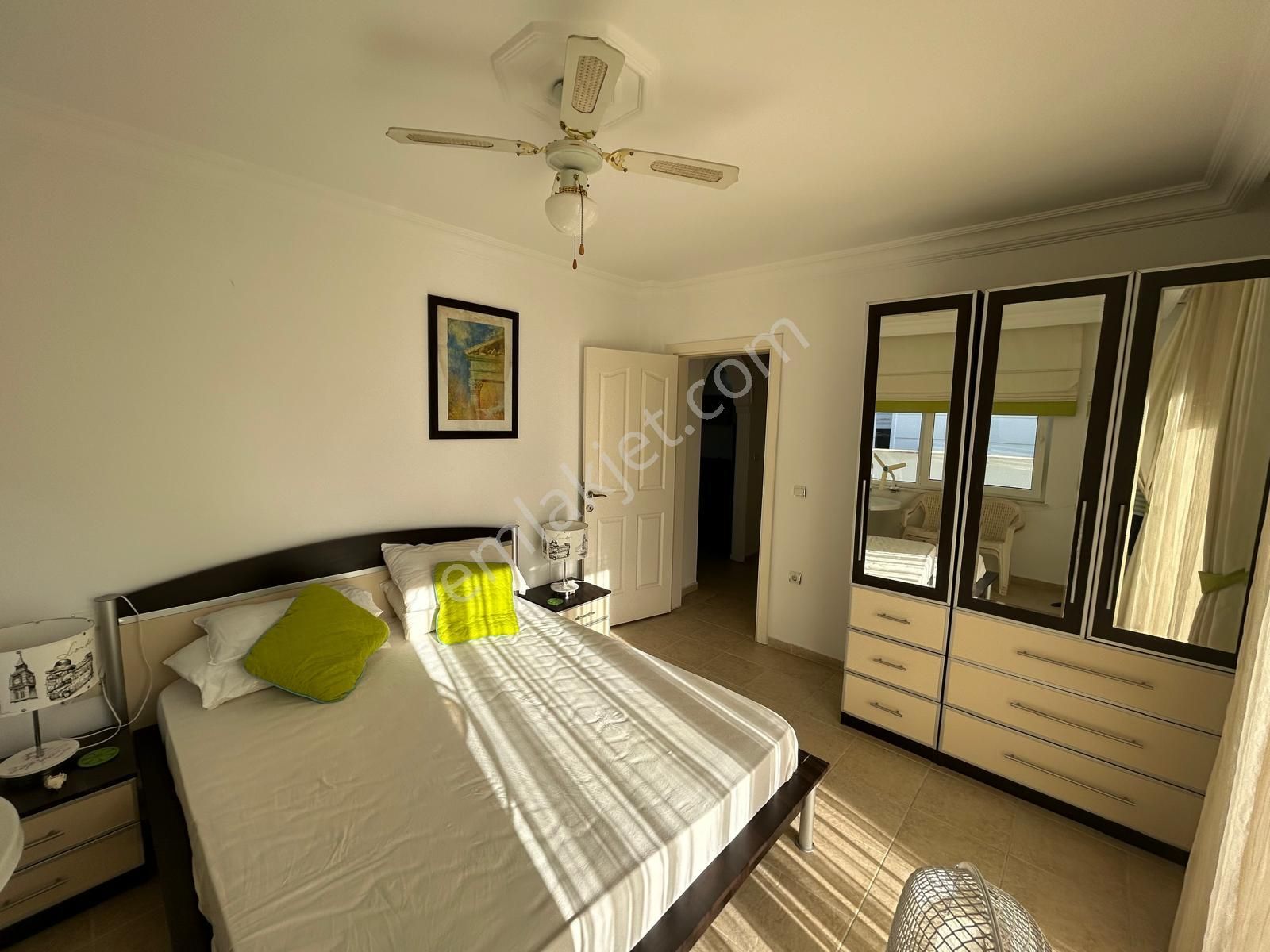 Büyük Plaja Yakın 4 Dairelik Havuzlu Sitede Eşyalı Dubleks - Görsel 14