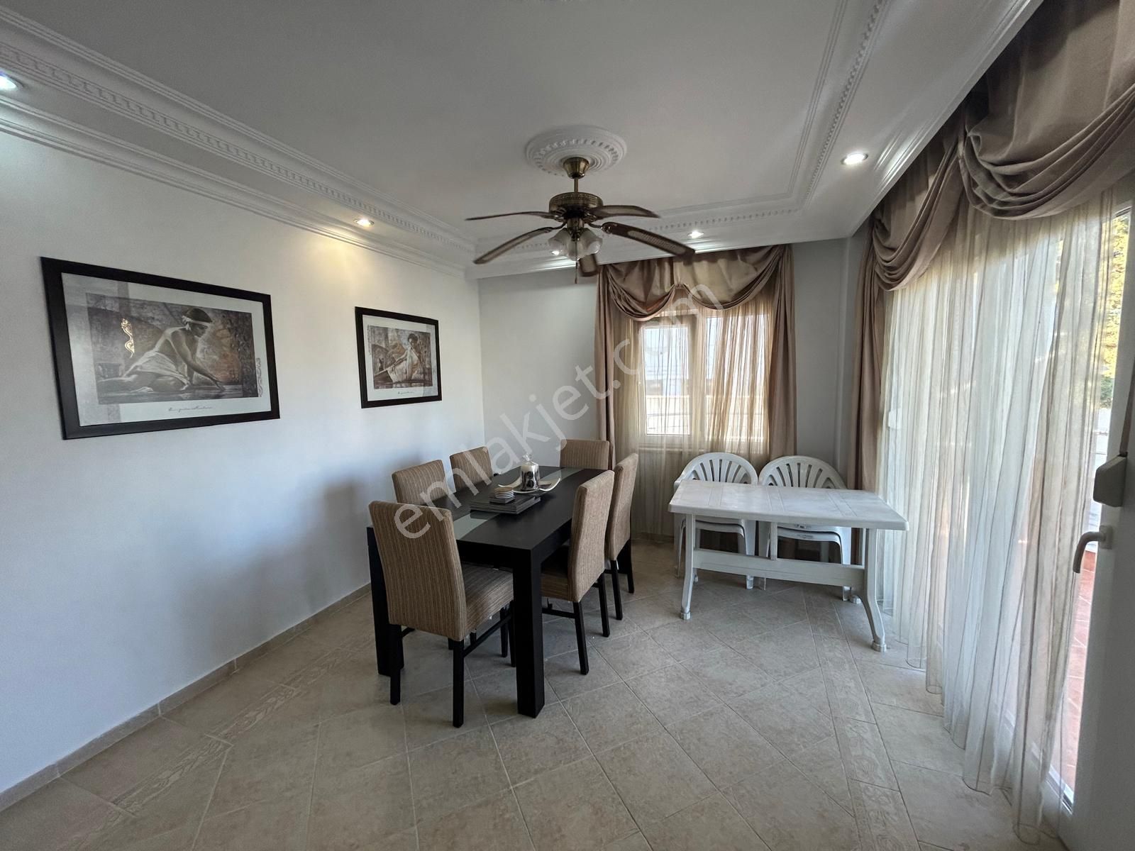 Büyük Plaja Yakın 4 Dairelik Havuzlu Sitede Eşyalı Dubleks - Görsel 7