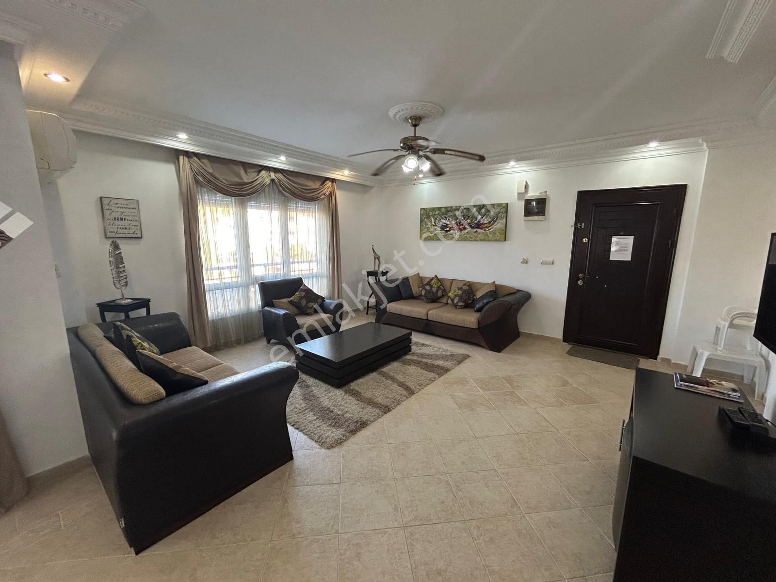 Büyük Plaja Yakın 4 Dairelik Havuzlu Sitede Eşyalı Dubleks - Görsel 5