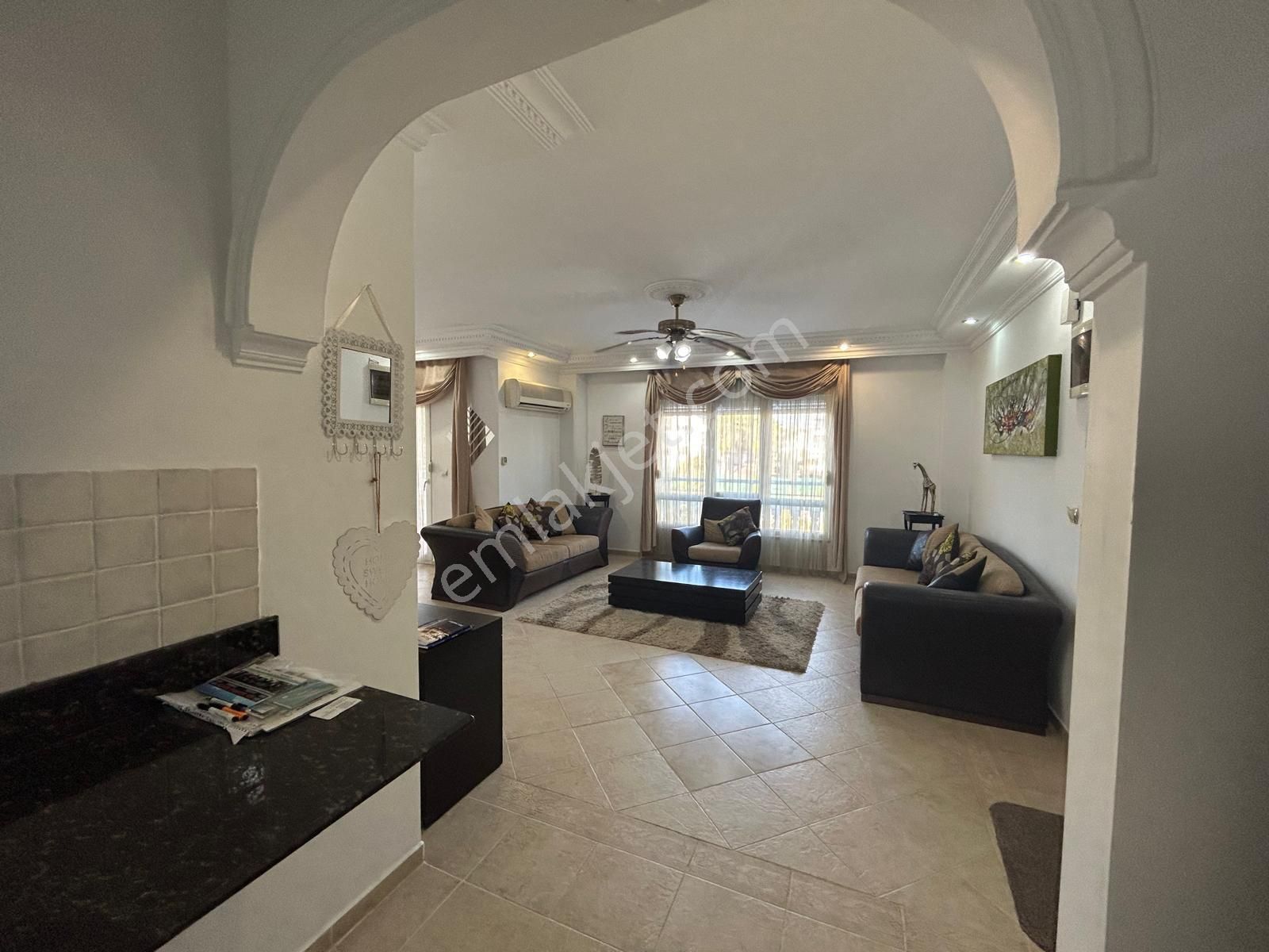 Büyük Plaja Yakın 4 Dairelik Havuzlu Sitede Eşyalı Dubleks - Görsel 10