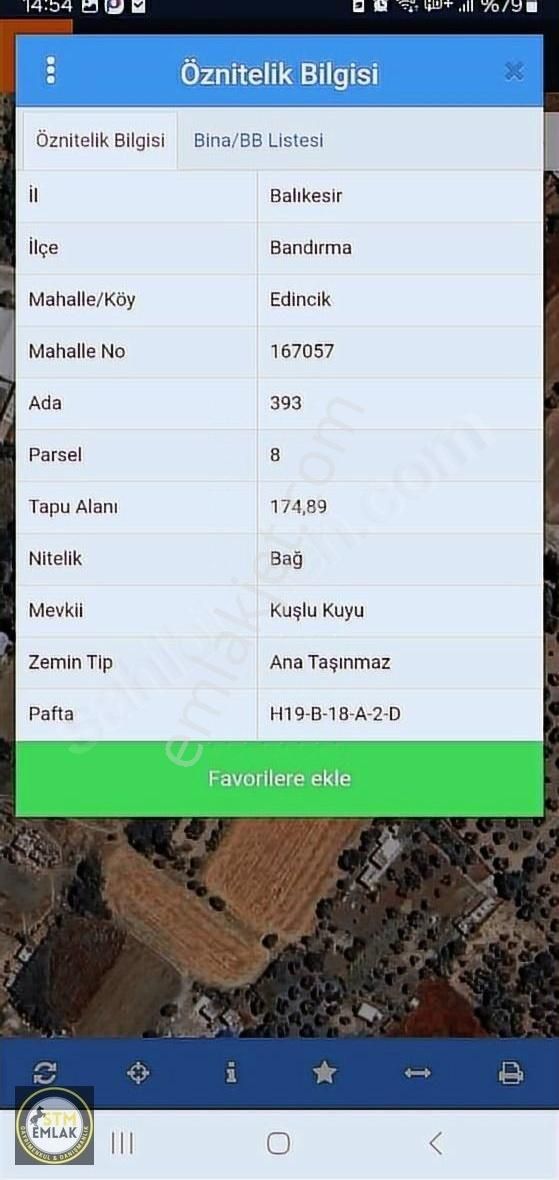 Bandırma Edincik Satılık Konut İmarlı STM Emlaktan edincik mh satilik 3 adet parsel