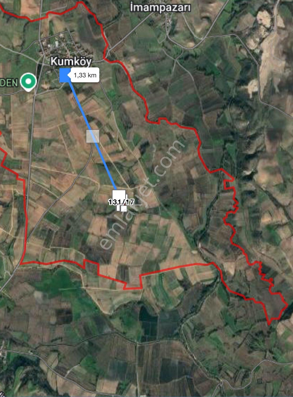 Pehlivanköy Kumköy Köyü Satılık Tarla Pehlivanköy Kumköyde Tek Tapu 5,669 M2 Arazi