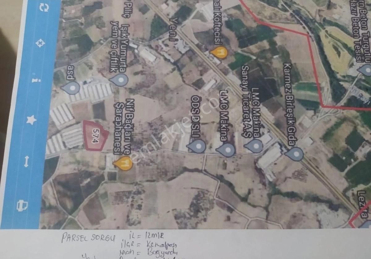 Gürgin Emlak Tan Satılık Gıda İmarına Hemen Açılacak Kelepir Arsa - Görsel 3