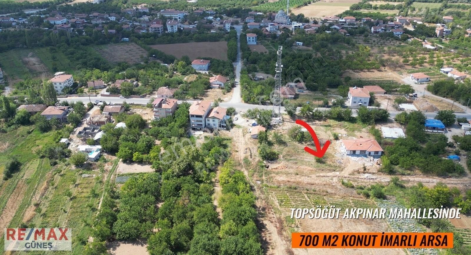 Yeşilyurt Topsöğüt Satılık Konut İmarlı TOPSÖĞÜT AKPINAR DA 700 M2 KONUT İMARLI ARSA