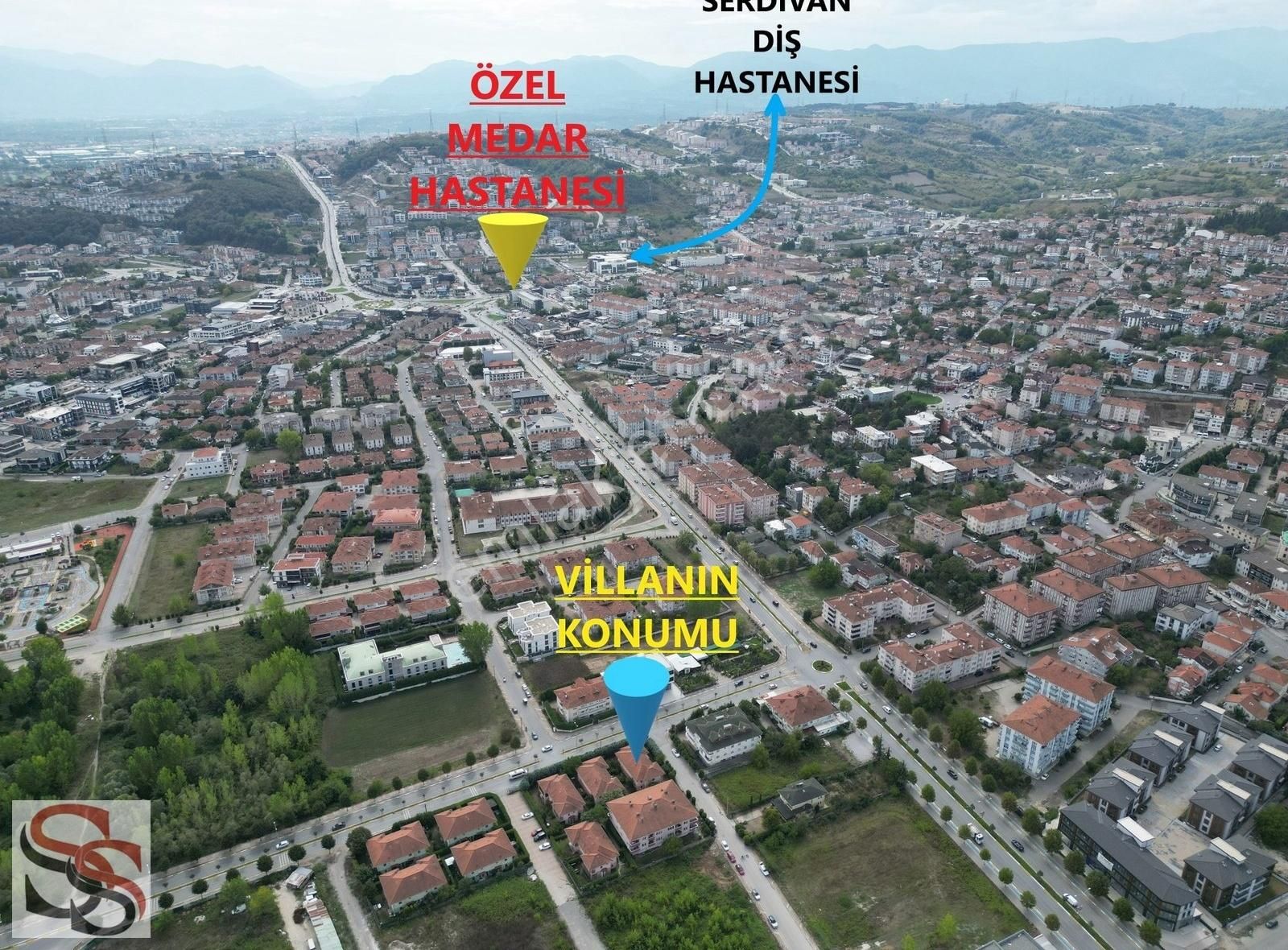 Serdivan İstiklal Satılık Villa SERDİVAN AVM VE CADDE54 AVM'YE YAKIN KONUMDA MÜSTAKİL VİLLA