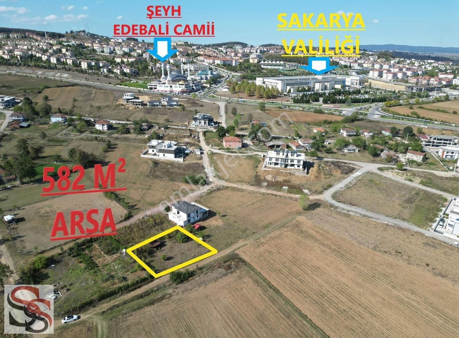 Adapazarı Karapınar Satılık Konut İmarlı ADAPAZARI KARAPINARDA 582 M² % 25 - 3 KAT KONUT İMARLI ARSA