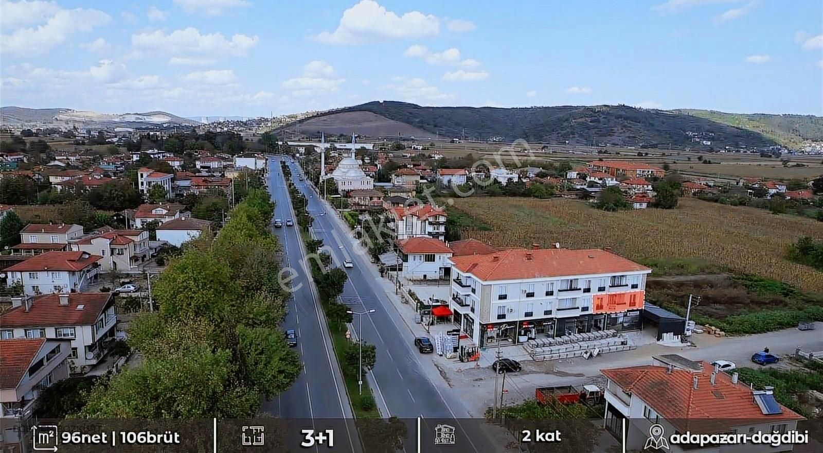 Adapazarı Dağdibi Satılık Daire EGEMEN BOZKURTTAN ANA YOL ÜZERİNDE FIRSAT SATILIK LÜKS DAİRE