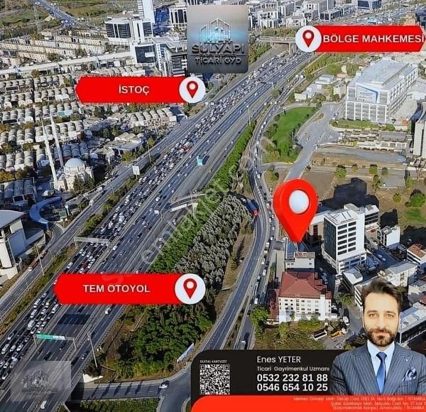 Sulyapıdan Tem Cepheli Vıp Plaza Kiralık Ofis Katları - Görsel 9