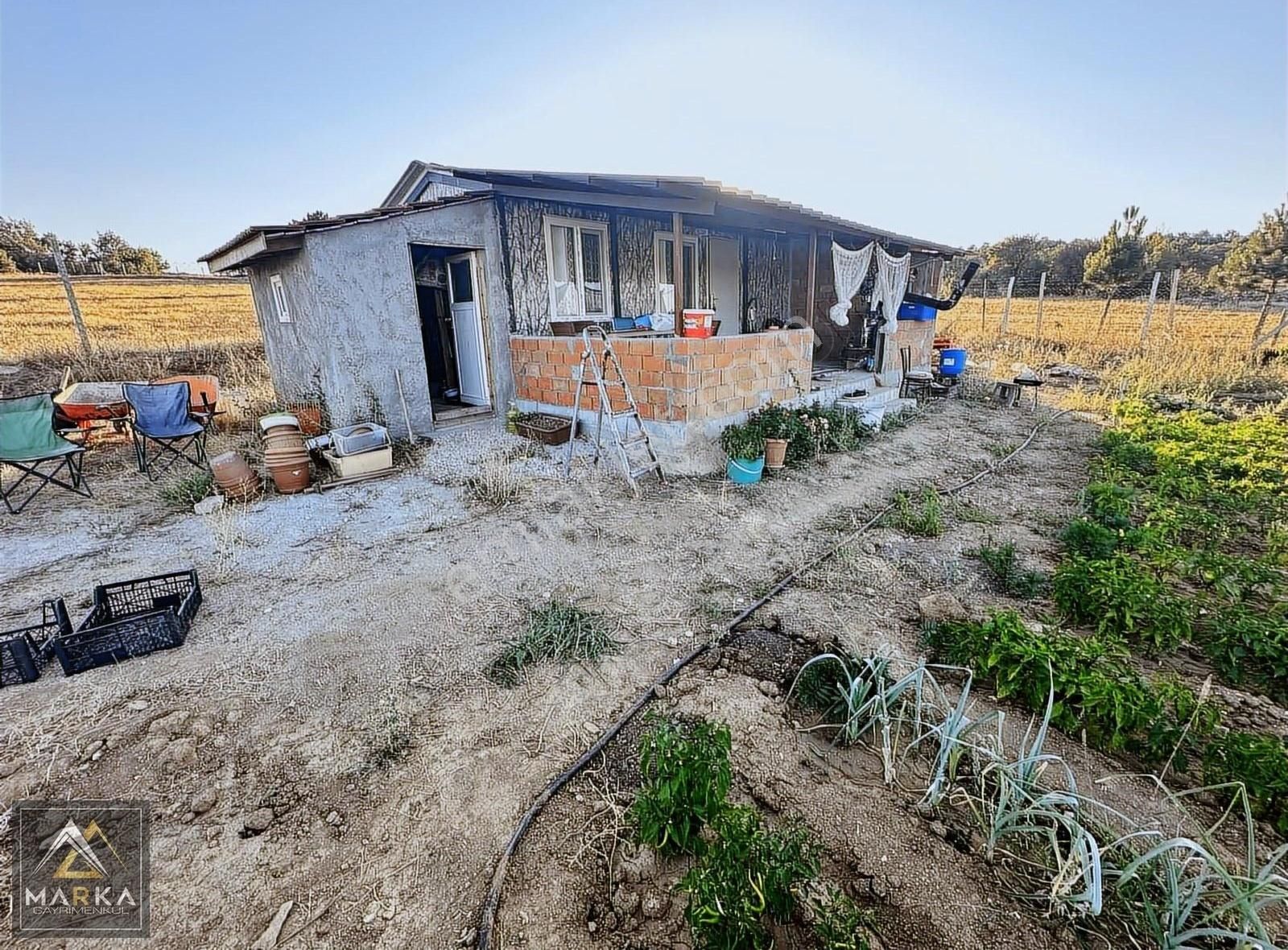 Kütahya Merkez Yenice Köyü Satılık Tarla MARKA'dan YENİCE'de EVİ BAHÇESİ KUYUSU ELEKTRİĞİ KURULU BAHÇE