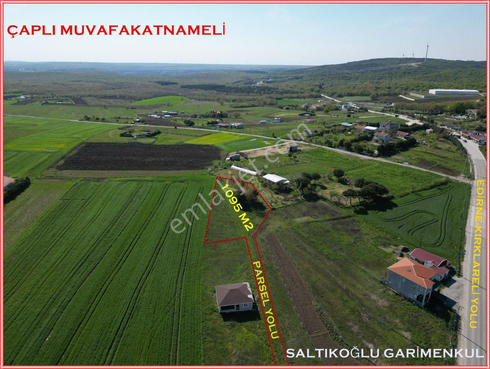 Çatalca Akalan Mahallesinde 1095 M2 Tepe Konumda Arsa - Görsel 6