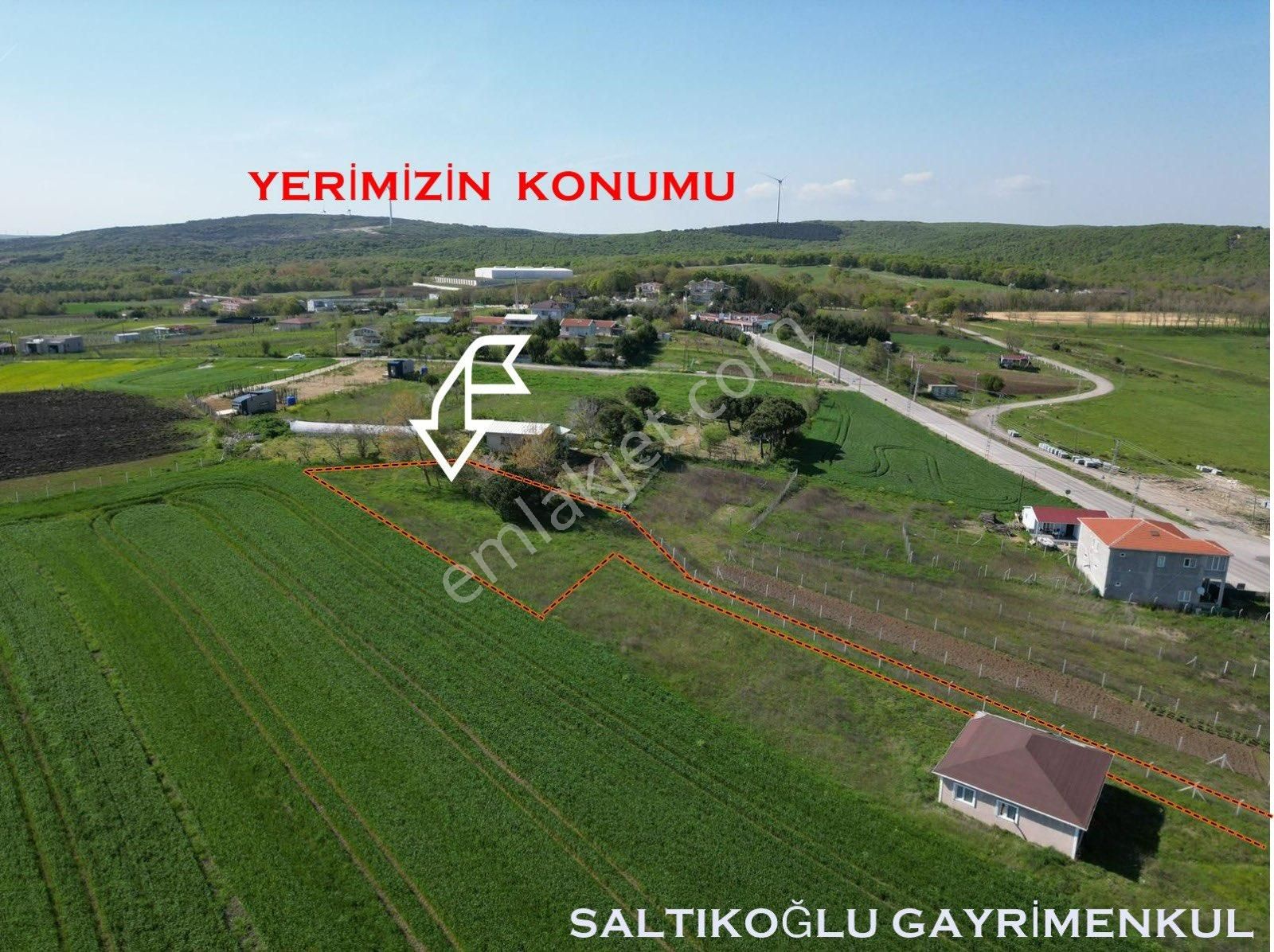 Çatalca Akalan Mahallesinde 1095 M2 Tepe Konumda Arsa - Görsel 4