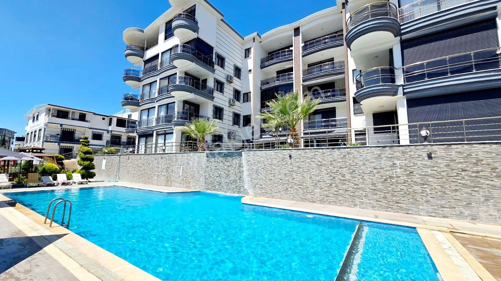 Didim'de İngilizden Elit Site İçerisinde Ful Eşyalı Asansörlü Satılık 2+1 Daire - Görsel 2