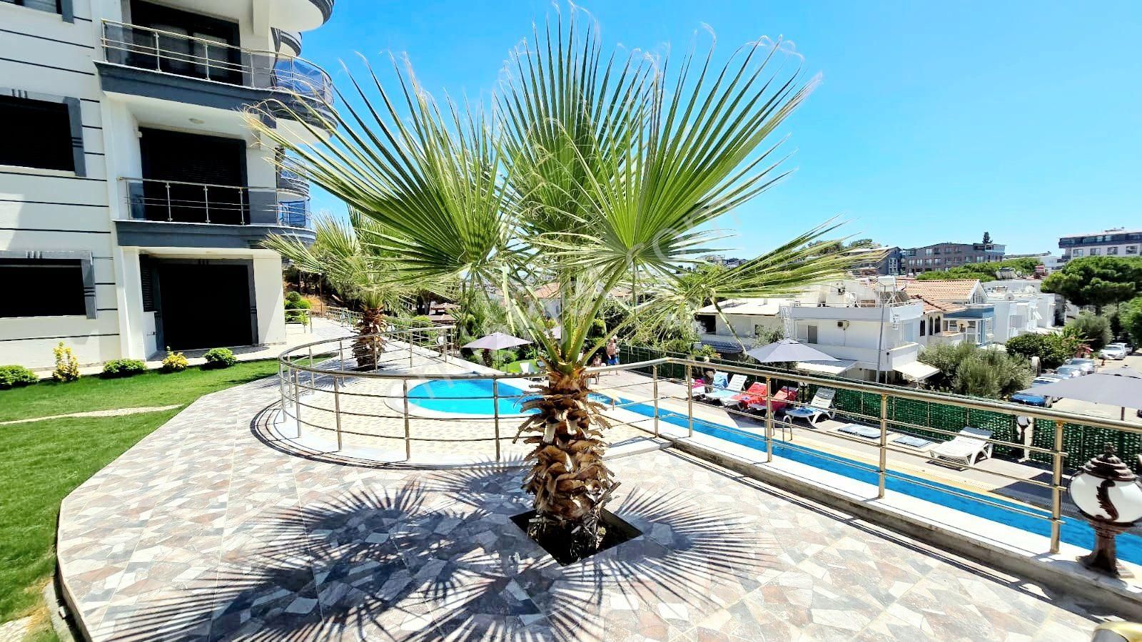 Didim'de İngilizden Elit Site İçerisinde Ful Eşyalı Asansörlü Satılık 2+1 Daire - Görsel 8