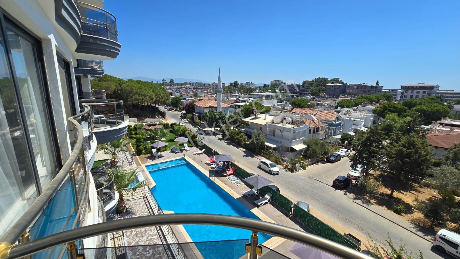 Didim'de İngilizden Elit Site İçerisinde Ful Eşyalı Asansörlü Satılık 2+1 Daire - Görsel 35