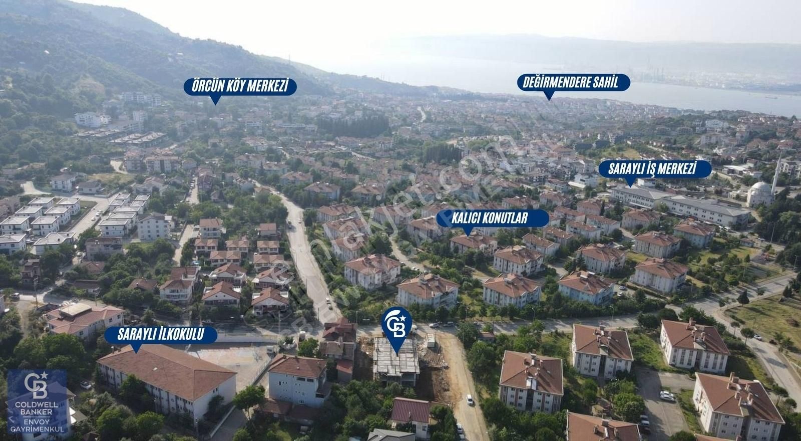 Gölcük Yunus Emre Satılık Dükkan & Mağaza Envoy'dan Cadde Üzeri 800 m² Kullanımlı Köşe Konumda İş Yeri