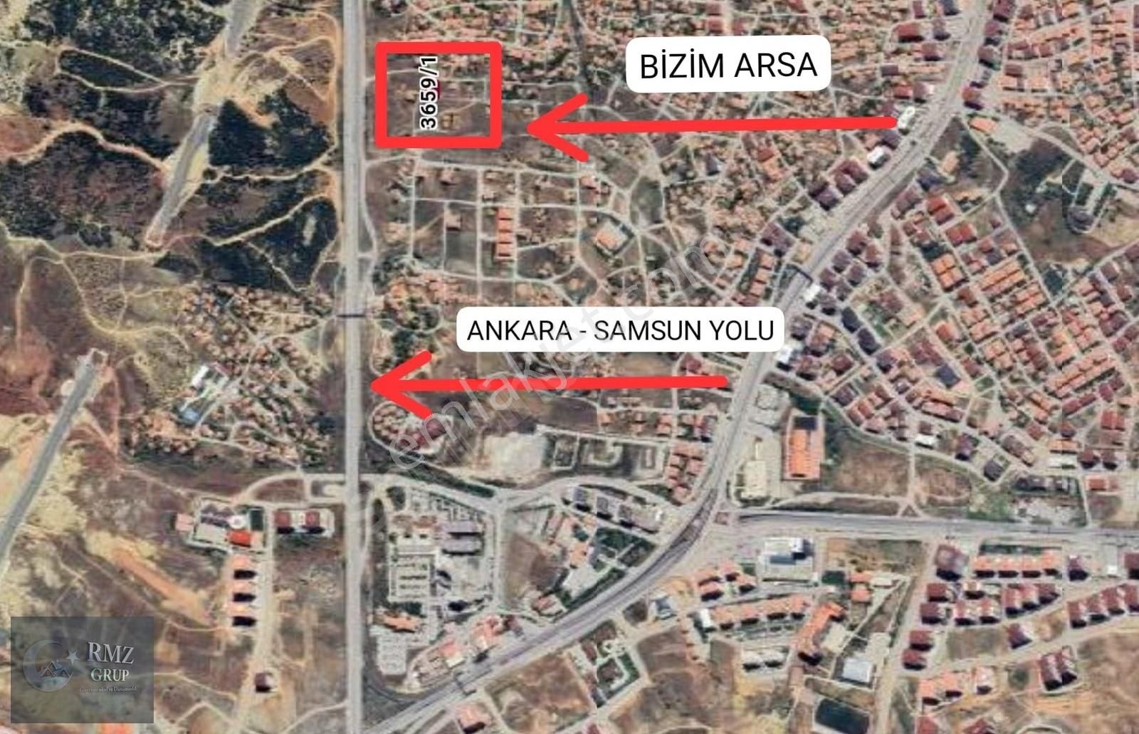 Kırıkkale Merkez Bağlarbaşı Satılık Konut İmarlı BAĞLARBAŞI' nda SATILIK 750 M2 ARSA ** RMZ GRUP GAYRİMENKUL **