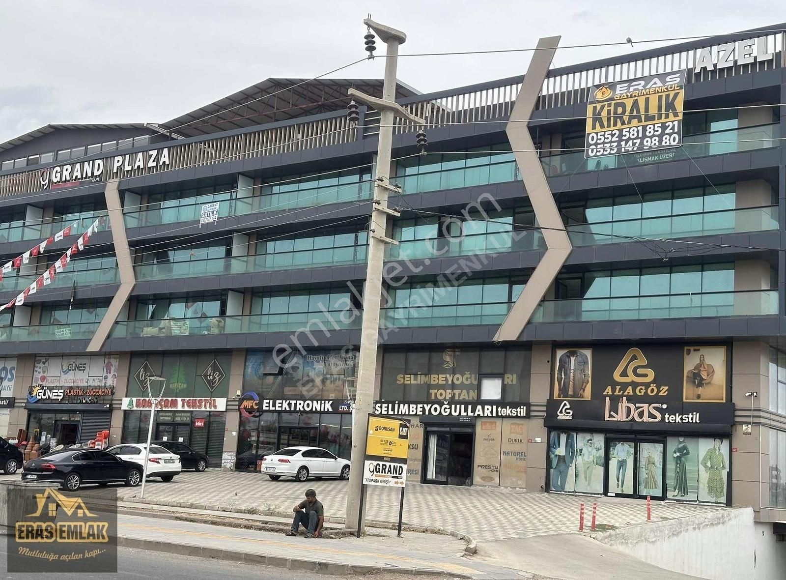 Bağlar Şeyh Şamil Kiralık Plaza Katı ERAS EMLAK'TAN ŞEHRİN MERKEZİNDE KİRALIK PLAZA KATI/OFİSİ