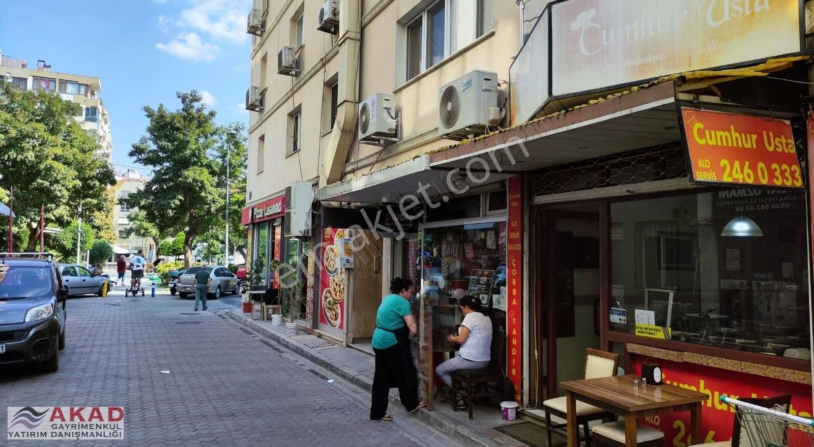 Konak Güzelyalı Devren Restaurant Güzelyalı'da Parkta Bacalı Izgara & Sulu Yemek & Büfe Ruhsatlı