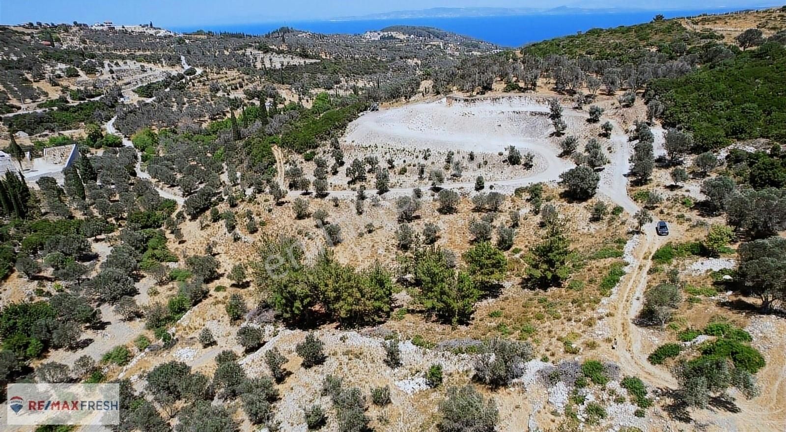 Karaburun Kösedere Satılık Tarla KARABURUN KÖSEDERE'DE TARIM İMARINA UYGUN ZEYTİN AĞAÇLI TARLA