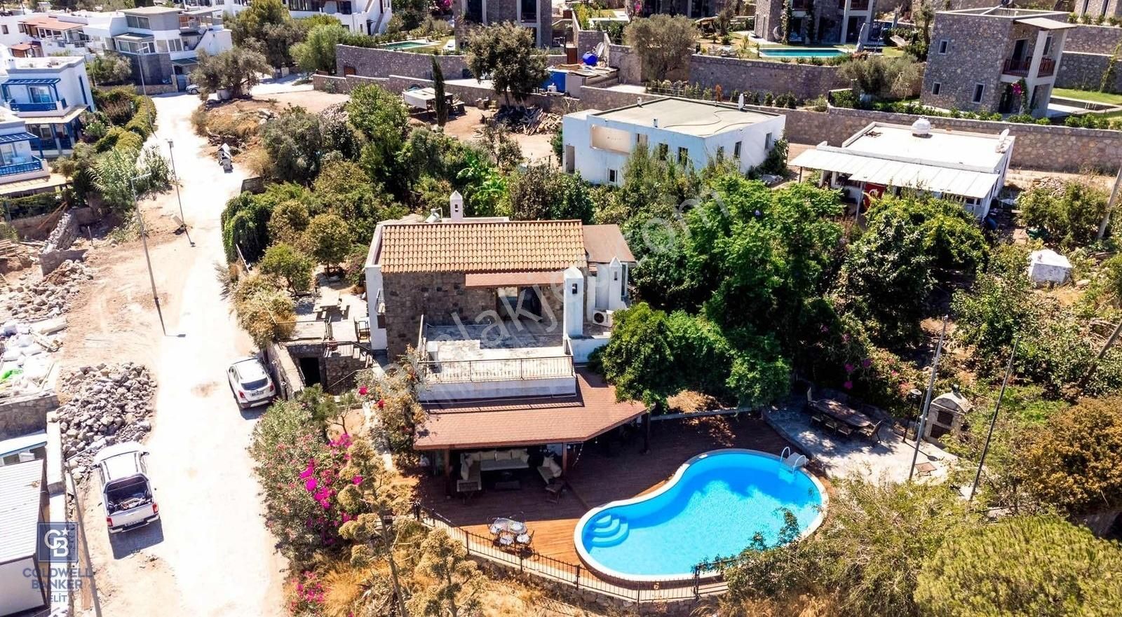 Bodrum Gölköy Satılık Villa Bodrum Gölköy Deniz Manzaralı Tam Müstakil Taş Villa