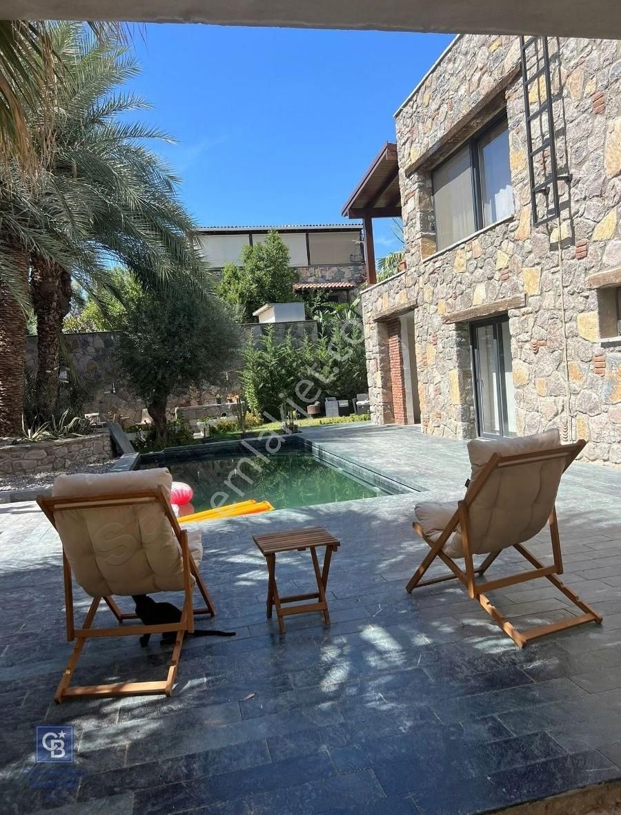 Bodrum Gölköy'de Özel Havuzlu Ve Plajlı Taş Villa - Görsel 25