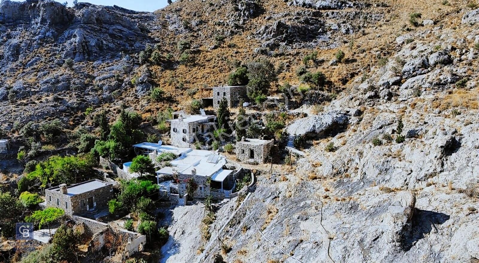 Gümüşlük, Eski Karakaya Köyü'nde, Deniz Manzaralı Satılık Arsa - Görsel 3
