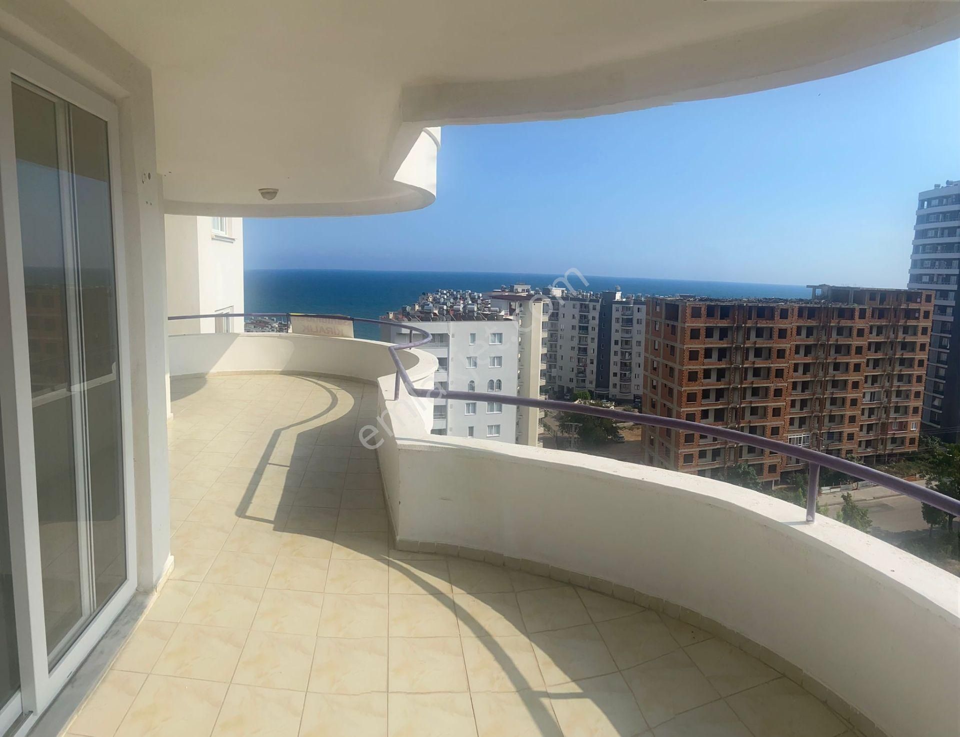 Mersin Mezitli Deniz Manzaralı Kiralık Daire  DENİZ-DOĞA MANZARALI 3+1 DAİRE 19.000 Tl PAZARLIK VARDIR