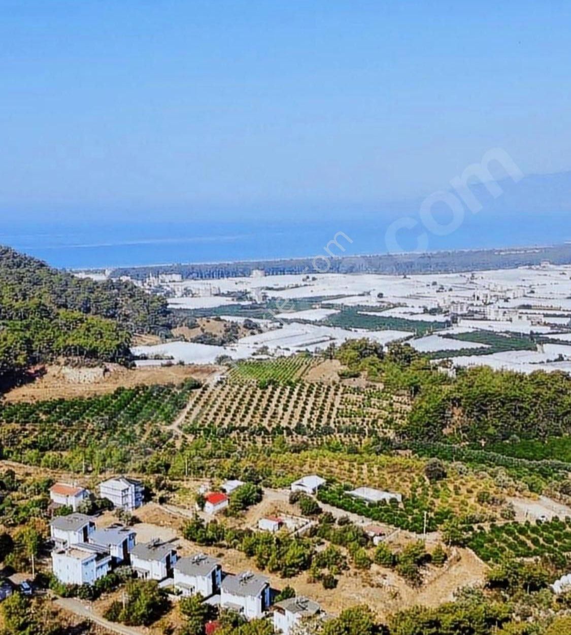 Kumluca Mavikent Satılık Villa İmarlı Full Deniz Manzaralı Tek Tapu İmarlı İnşaata Hazır