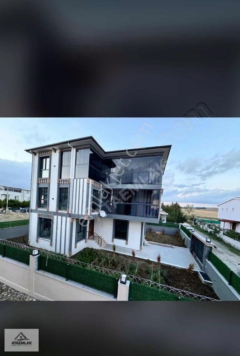 Marmaraereğlisi Yeniçiftlik Satılık Villa ATA GAYRİMENKUL'den 6+2 DENİZ MANZARALI ULTRA LÜKS VİLLA