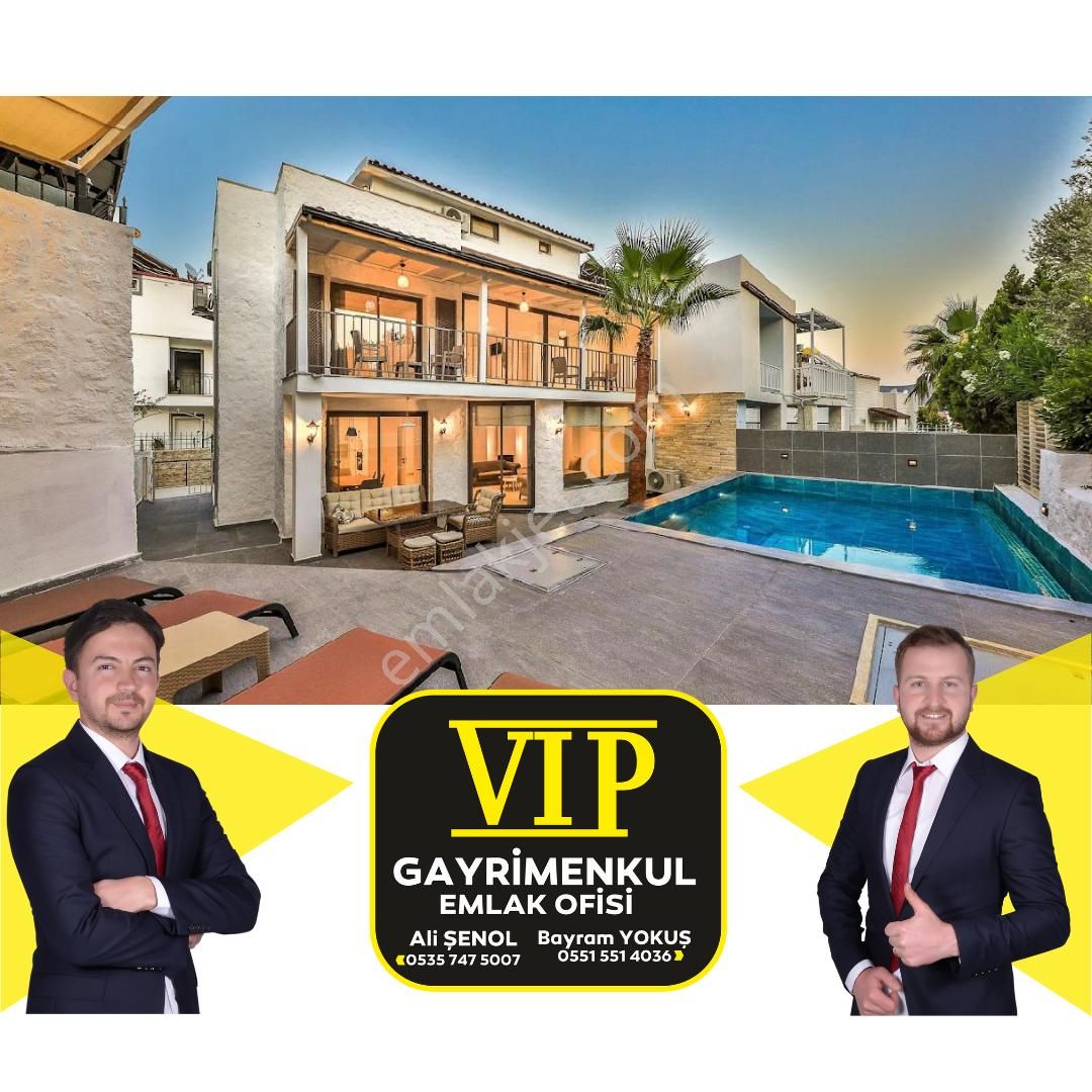 Kaş Kalkan Satılık Villa VIP GAYRİMENKUL' den Kalkan Merkezde VİLLA VE 2 ADET 1+1 DAİRE