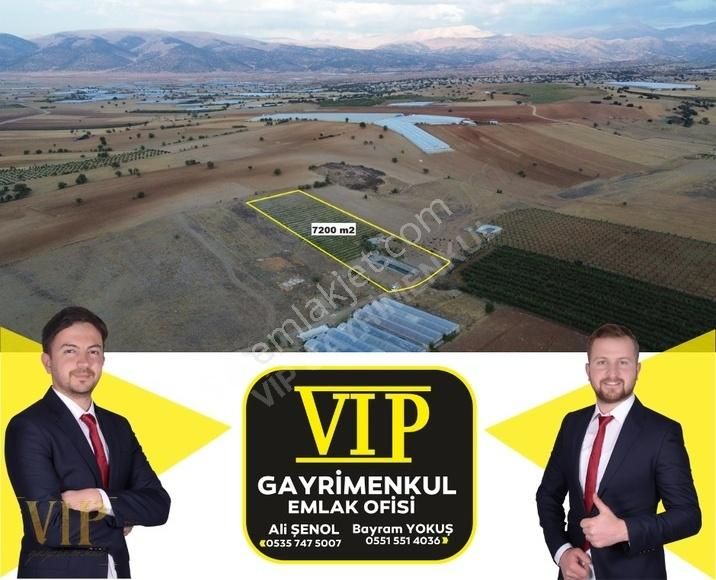 Elmalı Kocapınar Satılık Tarla Vıp Gayrimenkul'den Kocapınar Mah.müstakil 7200 M2 Arazi