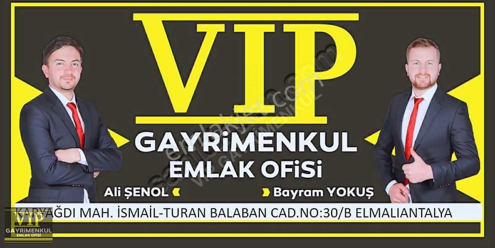 Elmalı Bayralar Satılık Tarla VIP GAYRİMENKUL' den Bayralar Mah. 5100m2 Yol Su Mevcut TARLA