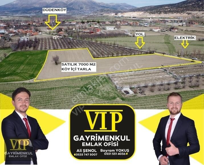 Elmalı Düden Satılık Tarla Vip Gayrimenkul'den Düdenköy Mah. 6.970 M2 Kaçırılmayacak Tarla