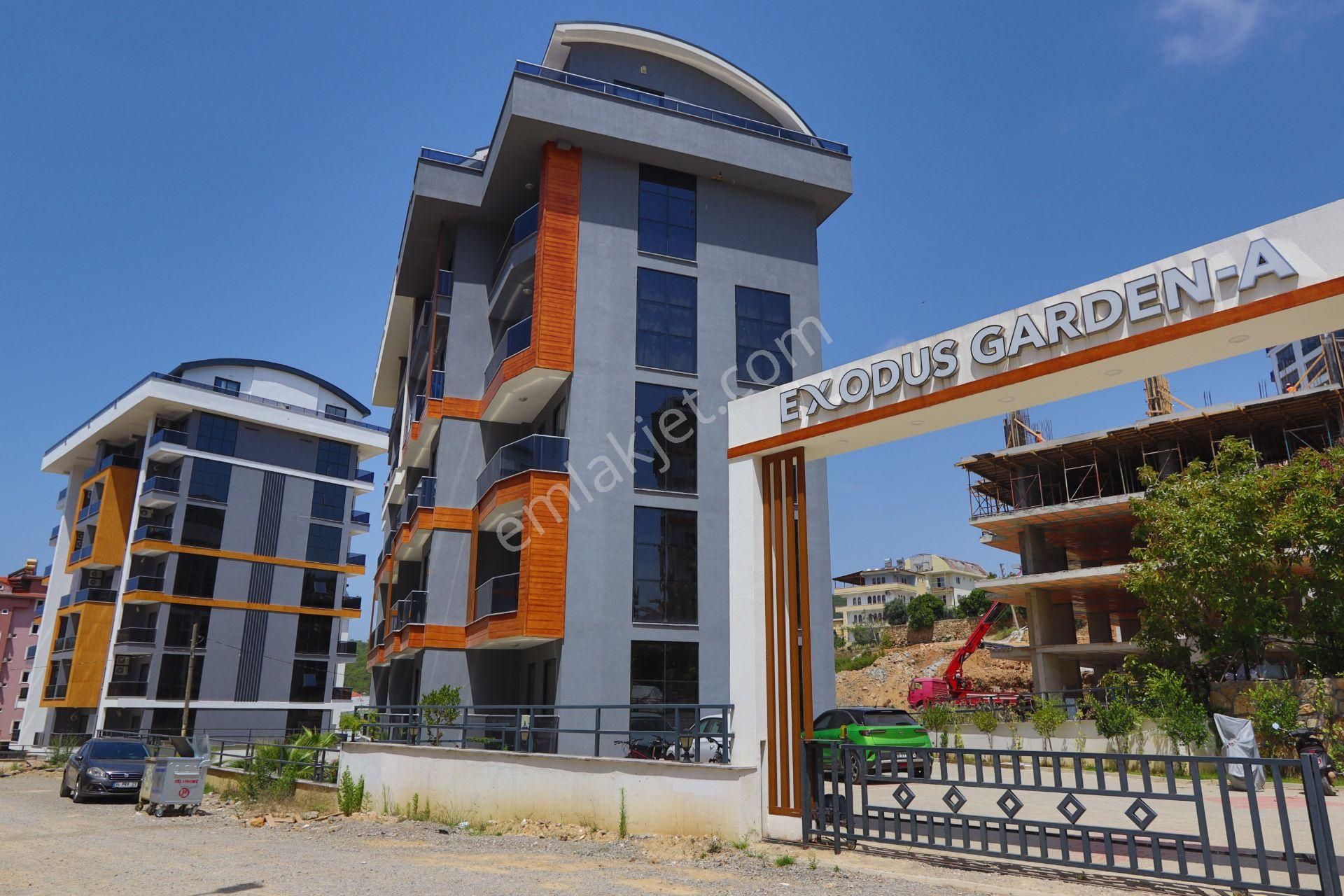 Alanya Avsallar Satılık Daire  Avsallar Exodus Garden Sitesi'nde Satılık 1+1 eşyalı daire