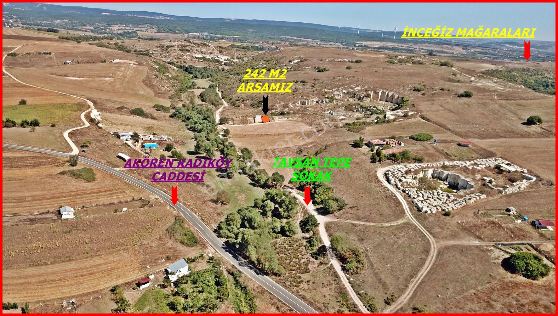 Kadıköyde Etrafı Çevrli Doğa Manzaralı Yatırımlık 242 M2 Arsa - Görsel 8