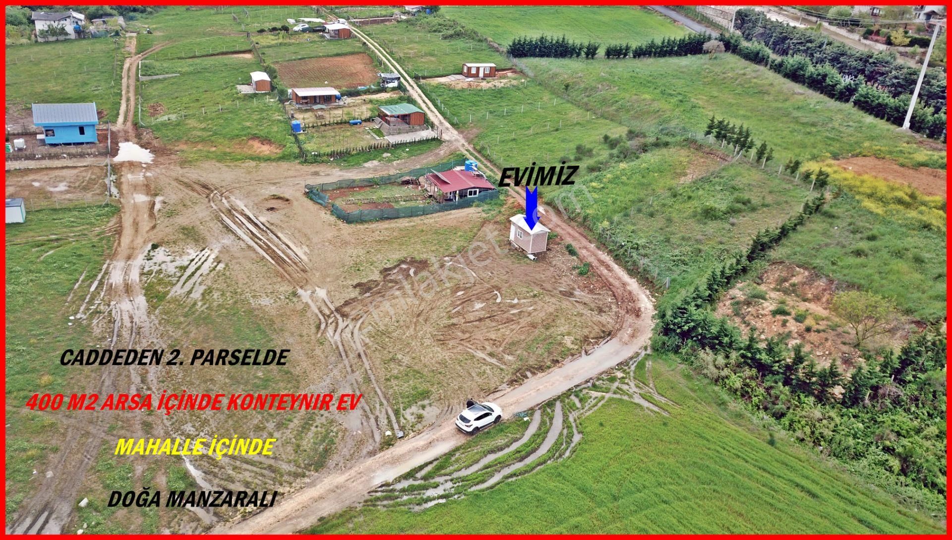 İnceğizde Caddeden 2. Parselde Şirin Konteynır Ev Mahalle İçinde - Görsel 8