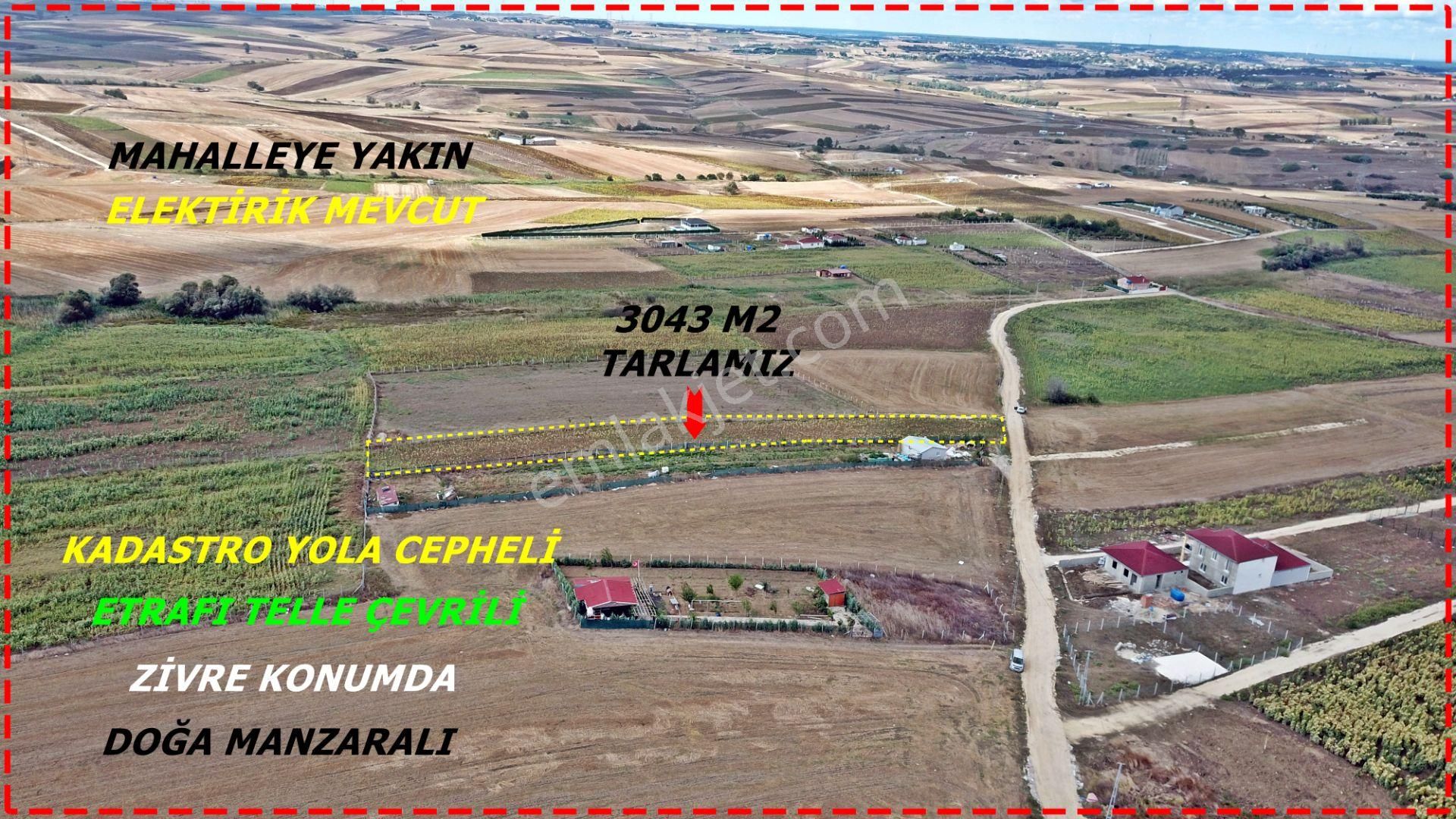 Elbasanda Etrafı Çevrili 3043 M2 Tek Tapu Tarla - Görsel 5