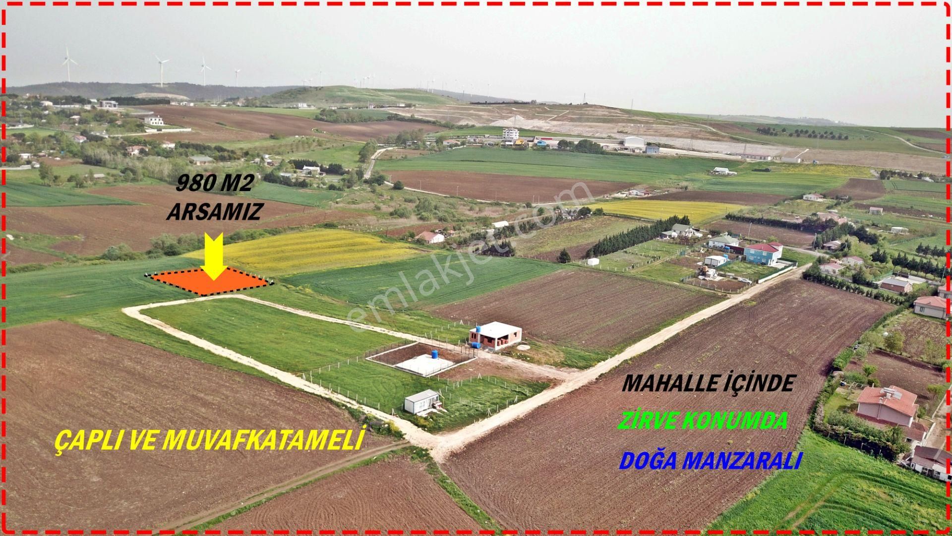 Elbasanda Beton Direk Çevrili Doğa Manzaralı 980 M2 Arsa - Görsel 11