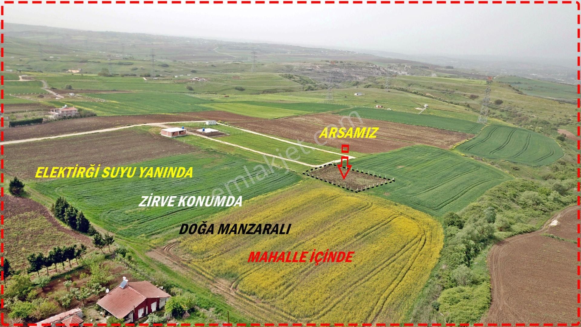 Elbasanda Beton Direk Çevrili Doğa Manzaralı 980 M2 Arsa - Görsel 3