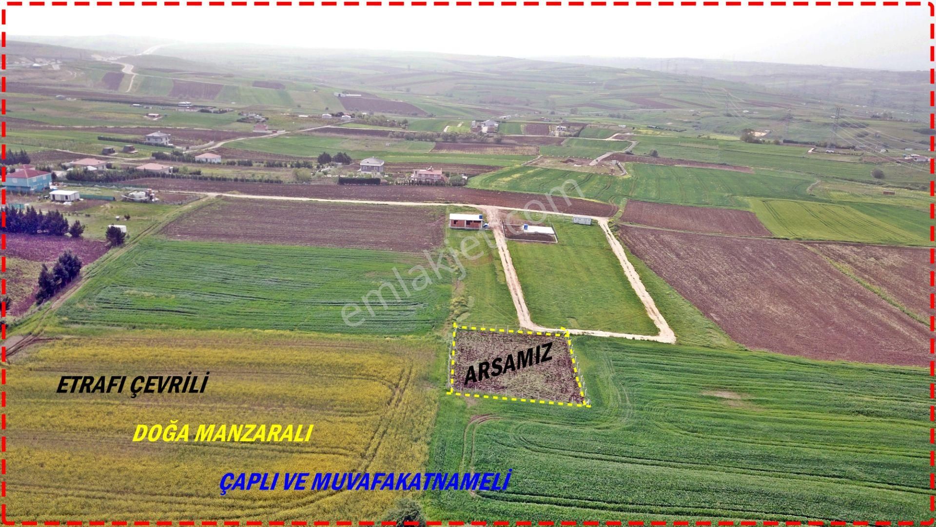Elbasanda Beton Direk Çevrili Doğa Manzaralı 980 M2 Arsa - Görsel 5